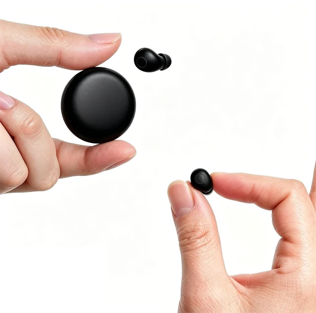 Main image of Tiny Mini Invisible Earbuds Wireless Bluetooth Low Profile Micro Smallest Discreet Sleep Small Earbuds for Sleeping Small Ear Canals Invisible Ear Buds Mini Discreet Headphones