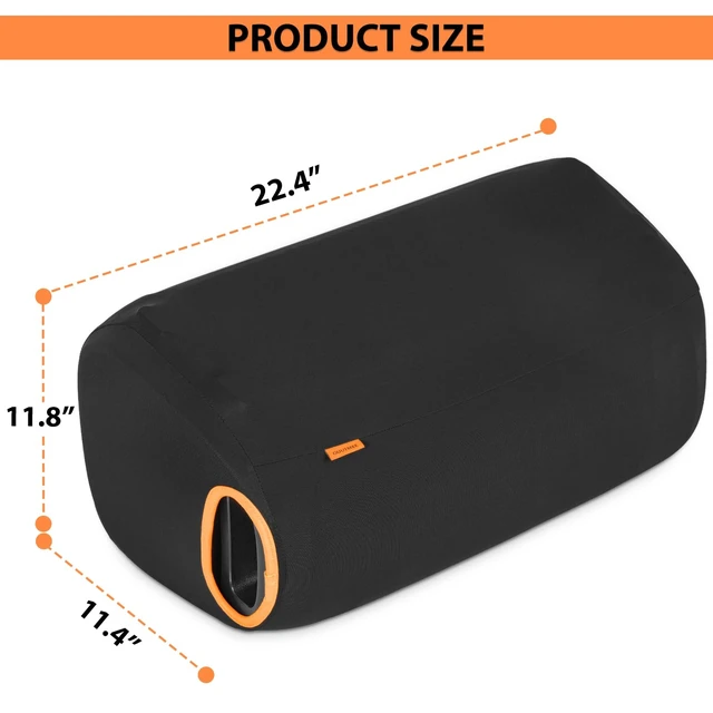 Alt view image 6 of 7 - Dust Cover for JBL PartyBox 110/100/120/130 Portable Party Speaker Stretch Dust Case Sleeve for Home or Outdoor