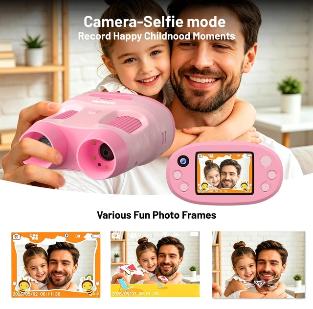 Alt view image 5 of 7 - Handheld Digital Microscope for Kids 2.0"IPS Science Toy Age 4-12 Include 32GB Card, 1000X Magnification, Rechargeable 3-in-1 Kids Microscope, Portable STEM Toys for Christmas Birthday
