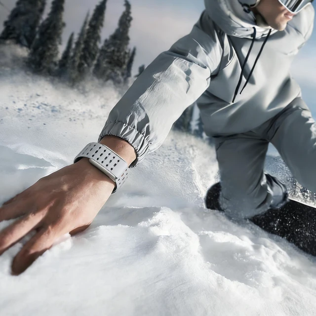 Alt view image 7 of 7 - Bands Compatible with Whoop 5.0 Band - Breathable with Air Holes & On-Wrist Charging, Waterproof Replacement Silicone Sport Strap for Whoop 5.0 One/Peak/Life/MG, Not for Whoop 4.0