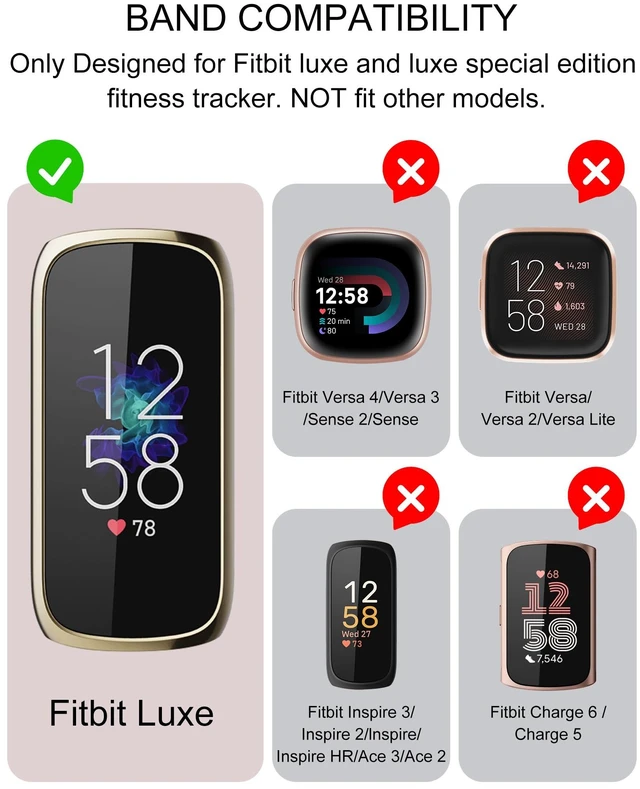 Alt view image 3 of 6 - 3 Packs Compatible with Fitbit Luxe Bands for Women Soft Silicone Floral Engraved Sport Strap Dandelion Wristband Replacement for Fitbit Luxe Watch Bands/Luxe Special Edition Fitness Tracker