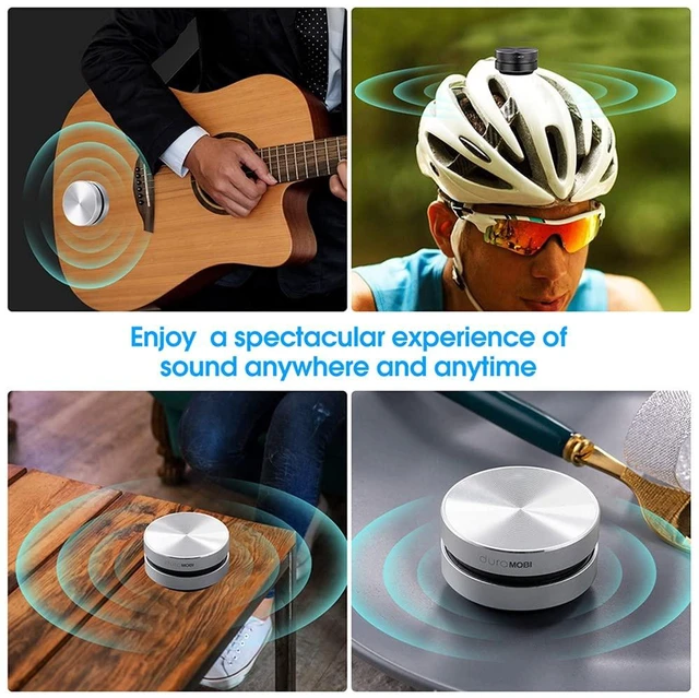 Alt view image 3 of 7 - Wirelessly BT Mini Speaker Bone Conduction Portable Wireless Speaker Stereo Bass Sound Creative Portable Speaker Mini Size Music Player Built-in Mic Sound Box