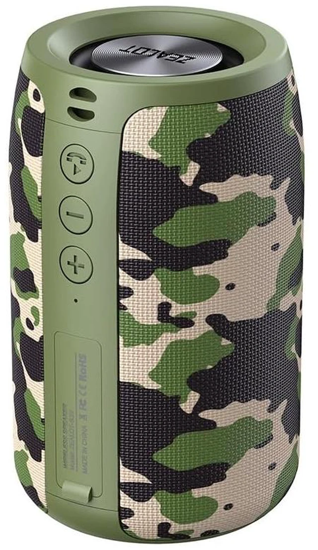 Main image of Portable Bluetooth Speaker, S32 Outdoor Speaker, Waterproof IPX5, Dual Pairing, Stereo Sound/TF Card/USB/AUX Competible for iPhone14 Samsung Home/Hiking/Fishing- Camo