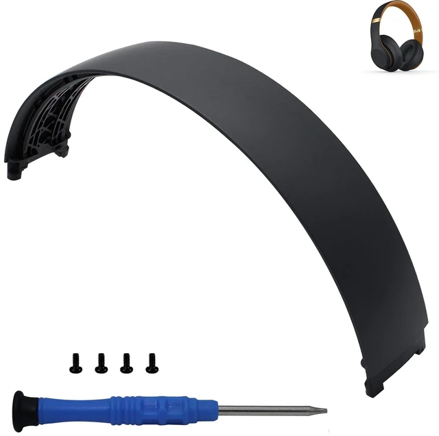 Main image of Studio 3 Headband Replacement Top Headband Replacement Head Band Parts Accessories Repair Kit Compatible with Studio 3.0 A1914 Wireless Studio 2.0 Wireless Over Ear Headphones(Black Gold)