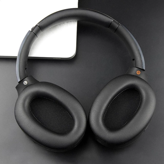 Alt view image 3 of 7 - Replacement Kit for Sony WH-1000XM2 & MDR-1000X - Black (Earpads + Headband) for XM2/MDR1000X Headphones