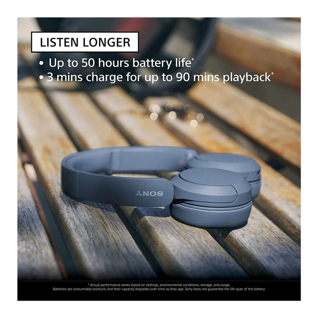 Alt view image 6 of 7 - WH-CH520 Easy Carrying Wireless On-Ear Headphones Bundle (Black) Customized for All Your Music Preferences, Designed to be Lightweight, Hands Free-Calling, Multipoint Connection, (2 items)