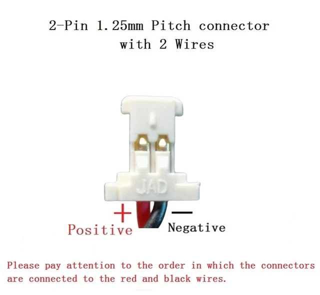 Alt view image 2 of 6 - 2PCS CMOS ML1220 Battery for DELL XPS 13 15 9343 9350 9360 9365 BIOS RTC ML1220 Battery with 2 Wire Cable and Connector
