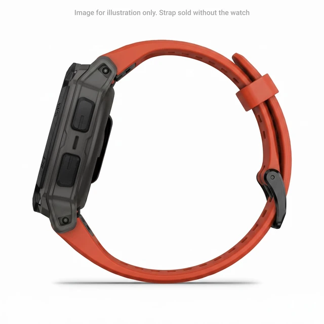 Alt view image 6 of 7 - QuickFit Watch Bands (20mm), suitable for selected fnix-, epix-, Descent-, D2-, Instinct- and Approach series smartwatches, Original accessory, Silicone