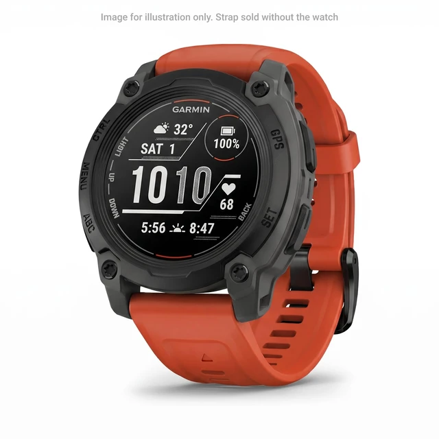 Alt view image 7 of 7 - QuickFit Watch Bands (20mm), suitable for selected fnix-, epix-, Descent-, D2-, Instinct- and Approach series smartwatches, Original accessory, Silicone
