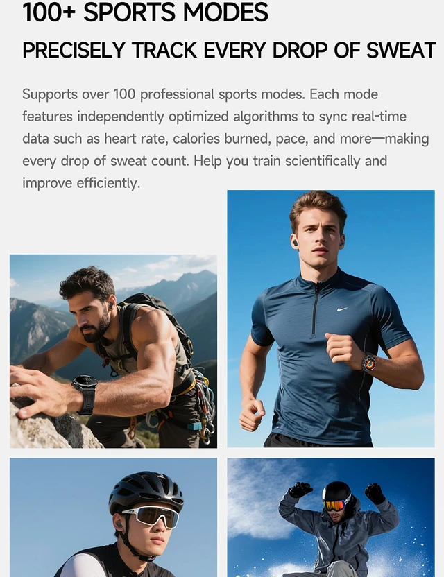 Alt view image 6 of 7 - Smart Watch with Earbuds, Bluetooth Calling can Answer and Make Calls,Sports Fitness Tracker with Step, Metal Material Ultra-Thin Body 9D Sound Effects,Sports Watch