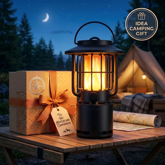 Alt view image 6 of 7 - Outdoor Bluetooth Speakers Waterproof with Atmosphere Light,Gifts for Men Women Dads,10W Wireless Portable Speaker with LED Flickering Torch Lights for Camp/Patio/Pool/Yard/Home Decor(2 Pcs)