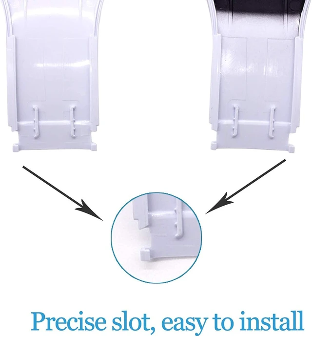 Alt view image 3 of 6 - Replacement Earphone Shell & Inner Shell - Studio3.0 Compatible - White - Durable & Sturdy - Repair & Replacement Parts