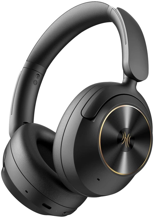 Main image of Focus A6 Hybrid Active Noise Cancelling Headphones, 75H Playtime, LDAC Hi-Res Lossless Audio, Bluetooth 6.0, Dual Mic ENC Call, Support Wired ANC via USB-C, Wireless Over Ear Headphones