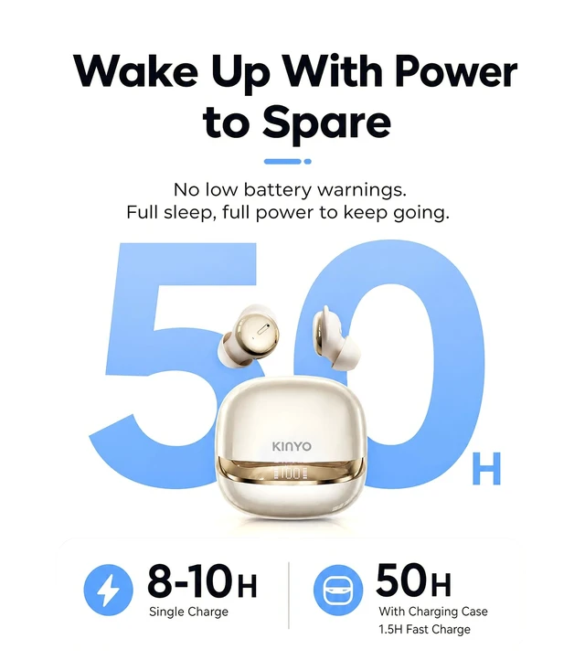 Alt view image 6 of 7 - Sleep Earbuds for Side Sleepers, Mini Noise Cancelling Earbuds 60+ White Noise,50DB ANC, Sleep Mode, 2.5g Invisible Sleep Headphones for Side Sleepers, 50H Playtime, Bluetooth 6.0