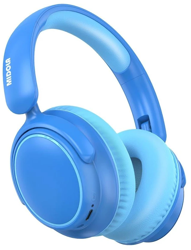 Main image of Kids Bluetooth Headphones Wireless Over-Ear,Active Noise Cancelling,Blue 68Hrs,Volume Limit 85/94dB,Built-in Mic,Adjustable Headband Foldable Lightweight for Toddler School Girls Boys,Stereo Sound