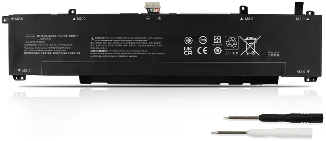 Main image of WK04XL Laptop Battery for HP Victus 16-D 16-E 15-FA 15-FB Omen 16-b 16-c 16-n 16-d0xxx 16-e0xxx 15-fa0xxx 15-fb0xxx 16-b0xxx 16-c0xxx 16-n0xxx 15-fa0029tx 16-D0023DX M39179-005 15.4V 70.07Wh 4-Cell
