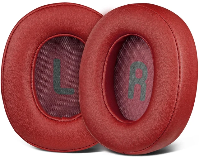 Main image of Earpads Replacement for JBL Tune 700BT, 710BT, 720BT, 750BTNC, 760NC, 770NC Wireless Over-Ear Headphones, Ear Pads Cushions with Soft Protein Leather and High-Density Foam - Red