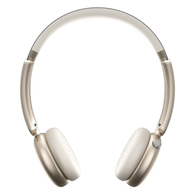 Main image of Q60 Wireless Bluetooth On-Ear Headphones Lightweight Built-in Micphone, 40 Hours Up Battery Life, Bass Mode, Memory Earmuffs (Starlight)
