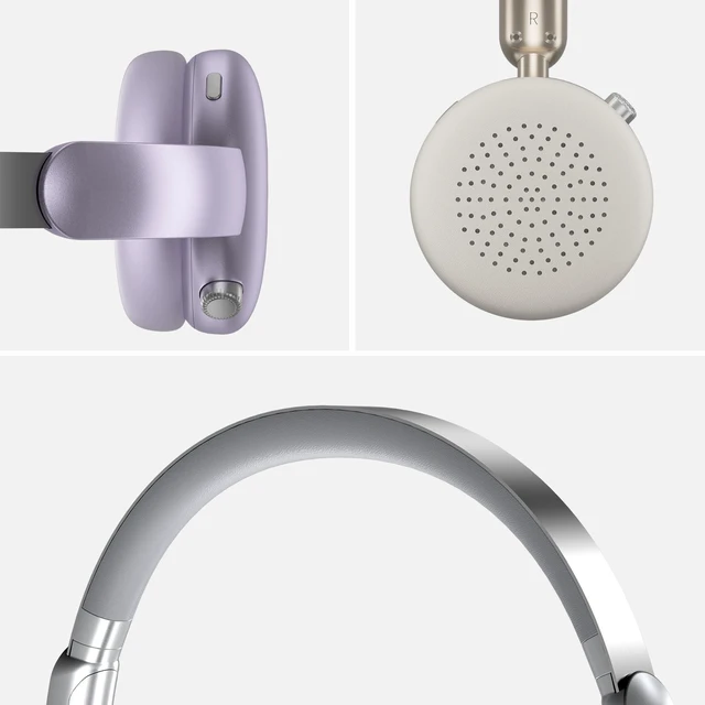Alt view image 4 of 7 - Q60 Wireless Bluetooth On-Ear Headphones Lightweight Built-in Micphone, 40 Hours Up Battery Life, Bass Mode, Memory Earmuffs (Starlight)
