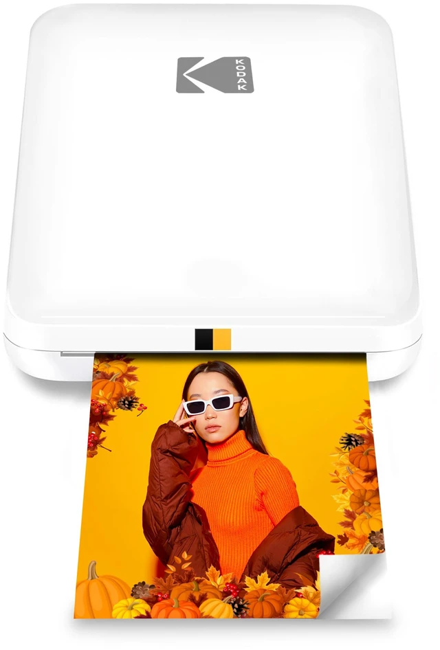 Main image of Step Slim Instant Smartphone Photo Printer - Portable Sleek Color Wireless Mobile Printer - Zink 2x3 Sticky-Back Photos - Print from iOS & Android Devices with Bluetooth w/the Fun App - White