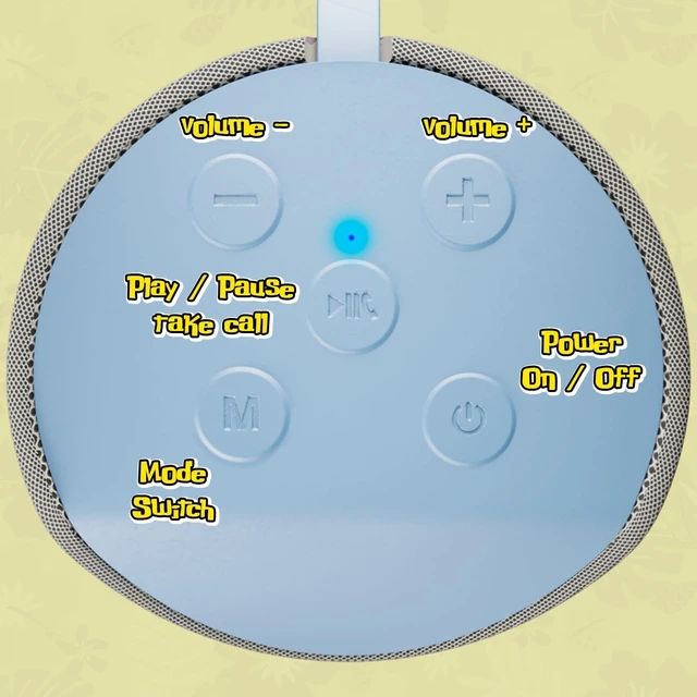 Alt view image 3 of 7 - Stitch Speaker - Disney Lilo and Stitch Bluetooth Speaker, Splashproof, 3H Playtime, SD Slot/FM Radio, Stitch Hula Dancing, Portable Gift for Girls/Women/Men/Fans