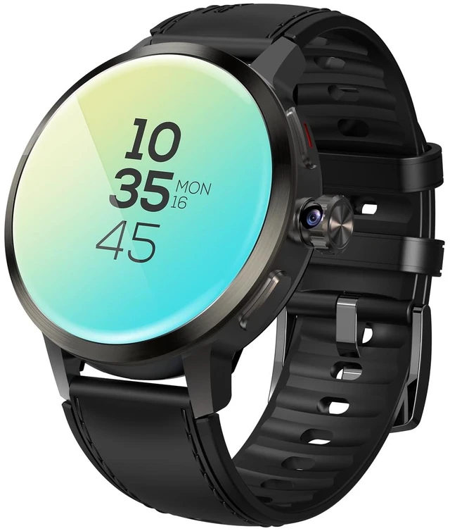 Main image of 4G Smart Watch SL8541E Quad Core 2GB+16GB Rotating Camera Men Watch 1.75" AMOLED Large Screen Android 8.1 Smartwatch 1520mAh WiFi Bluetooth GPS Fitness Tracker Sport Watch (Black)