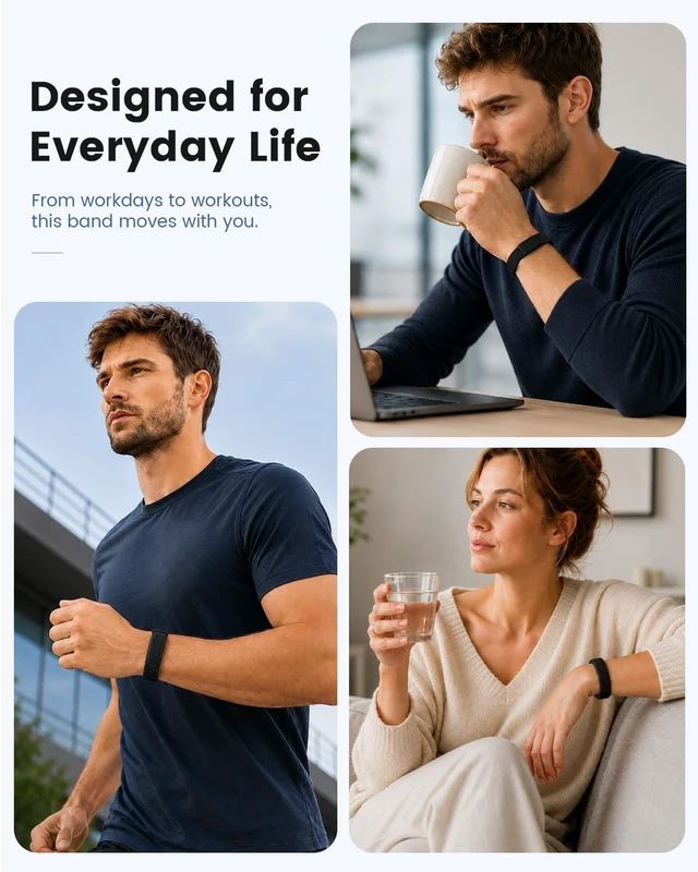 Alt view image 7 of 7 - Magnetic Elastic Braided Band Compatible with Google Fitbit Air Band Nylon Adjustable Replacement Strap for Fit bit Air Band, Soft Breathable Stretch Woven Wristband for Women Men, Hand Washable
