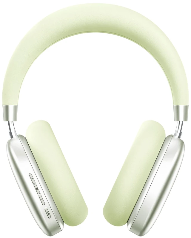 Alt view image 3 of 7 - YG01 Wireless Over-Ear Headphones, Active Noise Cancelling, Up to 58H Battery Life, Bluetooth 5.3, Great for Travel & Office, USB-C Lossless Audio, Microphone for iPhone Android - Green