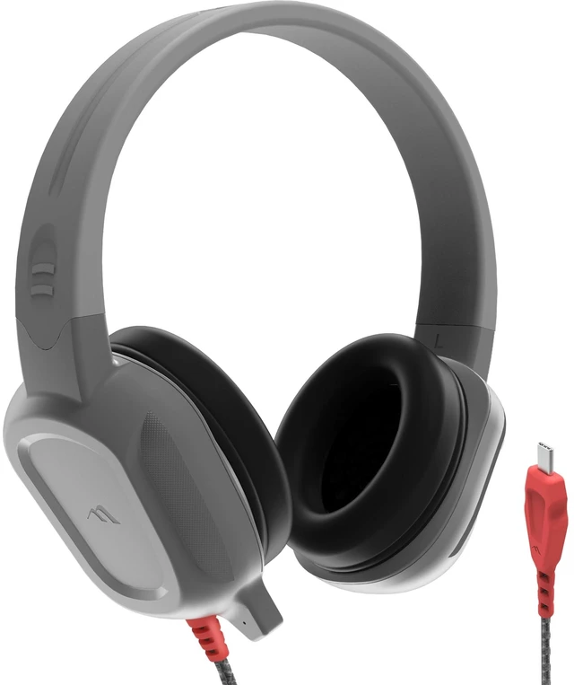 Main image of Rugged 2 Headphones with Mic Drop tested for classroom use. Crumple Zone impact protection. Full-coverage always-on protection