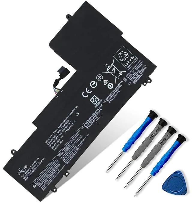 Main image of L15L4PC2 L15M4PC2 Laptop Battery Compatible with Lenovo Yoga 710-14IKB 710-14ISK 710-15IKB 710-15ISK 710-14ISK-IFI 710-14ISK-ISE Series Notebook 5B10K90778 5B10K90802 7.6V 53Wh/6974mAh