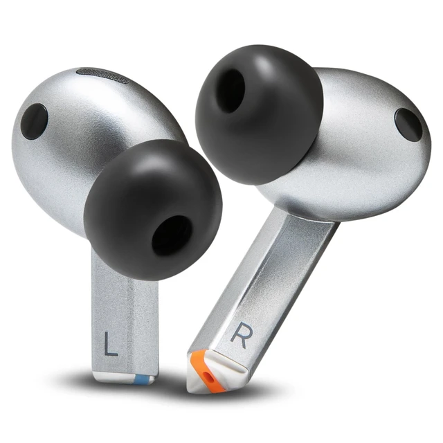 Alt view image 7 of 7 - TipZ Galaxy - Memory Foam Ear Tips for Samsung Galaxy Buds Pro 3 & Pro 4 Made by Wicked Cushions Improved Comfort, Tighter Seal & Better Foam Rebound Time Black