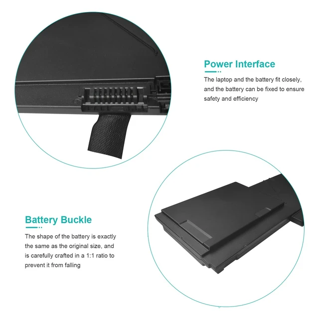 Alt view image 3 of 7 - 46Wh SB03XL Battery for HP Elitebook 720 725 G2 820 G1 G2 716726-421 717378-001 HSTNN-LB4T HSTNN-I13C