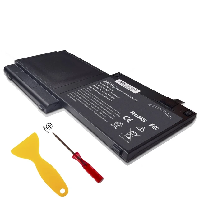 Alt view image 6 of 7 - 46Wh SB03XL Battery for HP Elitebook 720 725 G2 820 G1 G2 716726-421 717378-001 HSTNN-LB4T HSTNN-I13C