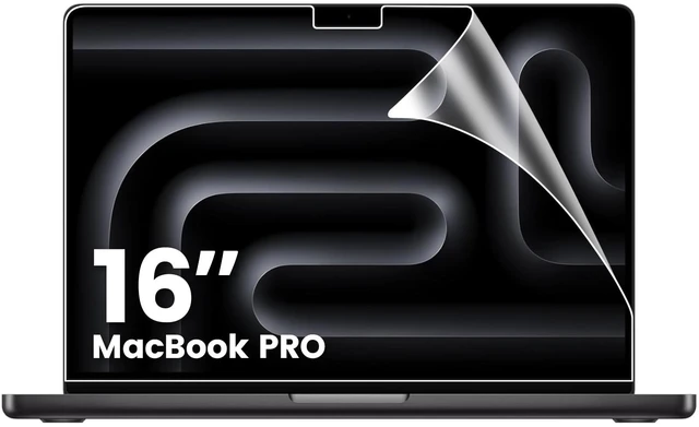 Main image of 2-Pack Anti Glare Matte Laptop Screen Protector Compatible with Apple MacBook Pro 16 Inch (2021-2026, M1 M2 M3 M4 M5 Pro Max), Eye Protection Screen Guard for Students and Programmers