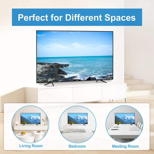 Alt view image 6 of 7 - Metal Base TCL TV Legs for 70" 75" TCL Roku TV Stand Feet Replacement