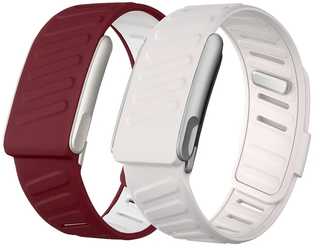 Main image of Silicone Replacement Band 2 Pack Compatible with WHOOP 5.0, One, Peak & Life, Soft Comfortable Sweatproof Strap, (Not Compatible with Gen 4)