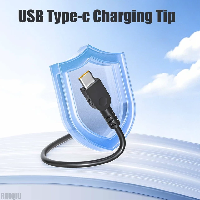 Alt view image 5 of 6 - 140W USB C Laptop Charger for Lenovo Yoga Pro ThinkPad HP OMEN Transcend 14 For 16s P15s P14s Yoga Pro 7 IdeaPad Pro 5 /HP Spectre x360 16 Msi Prestige 14 AI Studio Computer Avalon Nano 3