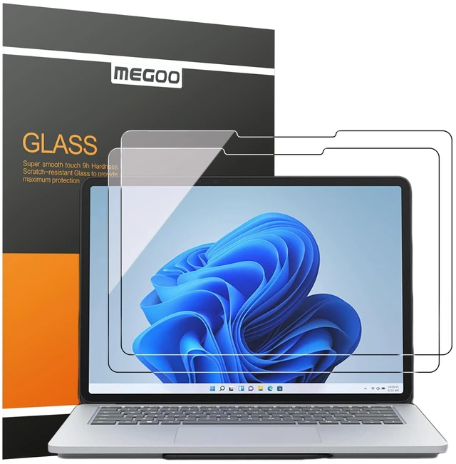 Main image of ArmorShield Screen Protector for Surface Laptop Studio 2/1 14.4" 9H Tempered Glass, HD Clarity, Scratch Resistant Surface, Compatible with Surface Pen, 2 Pack