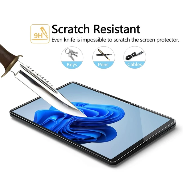Alt view image 2 of 7 - ArmorShield Screen Protector for Surface Laptop Studio 2/1 14.4" 9H Tempered Glass, HD Clarity, Scratch Resistant Surface, Compatible with Surface Pen, 2 Pack