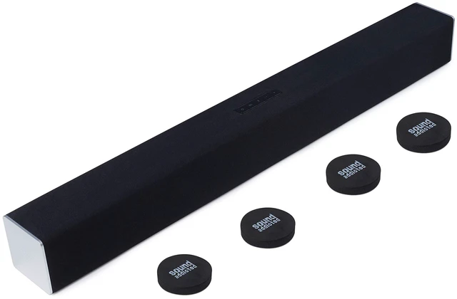 Alt view image 6 of 7 - Isolation Pads for Soundbar - Anti Vibrations Foam Pads Feet (4Pack) 2.5'' x 0.65'' Suitable for Most bars - BarPads (Round)