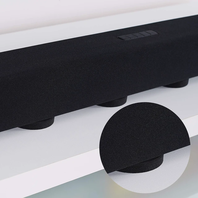 Alt view image 4 of 7 - Isolation Pads for Soundbar - Anti Vibrations Foam Pads Feet (4Pack) 2.5'' x 0.65'' Suitable for Most bars - BarPads (Round)