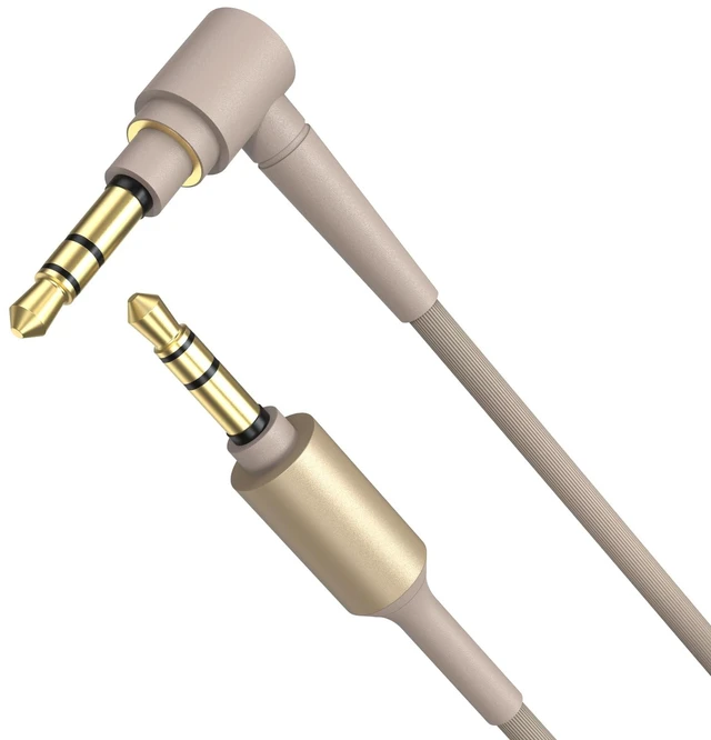 Main image of Replacement WH-1000XM5 WH-1000XM4 Headphone Audio Cable Cord Aux Wire Compatible with Sony WH-1000XM6 MDR-1000X MDR-XB950BT WH-1000XM3 WH-CH700N MDR-100ABN MDR-1ADAC MDR-XB950N1 Headphones (Gold)