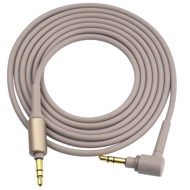 Alt view image 3 of 5 - Replacement WH-1000XM5 WH-1000XM4 Headphone Audio Cable Cord Aux Wire Compatible with Sony WH-1000XM6 MDR-1000X MDR-XB950BT WH-1000XM3 WH-CH700N MDR-100ABN MDR-1ADAC MDR-XB950N1 Headphones (Gold)