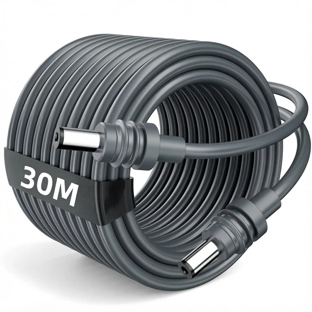 Main image of Starlink Mini DC to DC Power Cable 16AWG Replacement Waterproof Outdoor Charging Cord Cable for Starlink Mini Satellite Dish (30M/98.4FT)