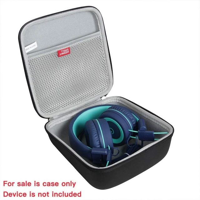 Alt view image 2 of 6 - Travel Case for noot Products K11 / Elecder i37 Kids Headphones (Only Case) (Black)