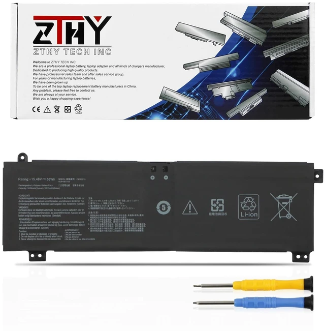 Main image of C41N2010 Laptop Battery Replacement for ASUS ROG Strix G15 G513IC G513IH G513QC G513QE ROG Strix G17 G713QE G713QE-HX008T G513IC-HN002T G513IH-GTX1650T G513QC-R735B6T G513QE-HN109T 15.48V 56Wh