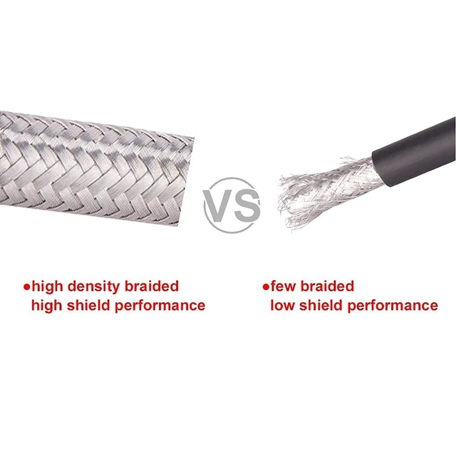 Alt view image 3 of 6 - KMR400 RF Coaxial Cable 50 Ohm Low Loss Coax Cable 50 Feet