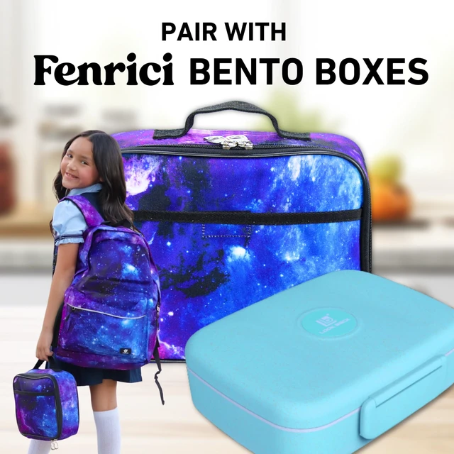 Alt view image 5 of 7 - Kids' Backpack with Lunch Box Set for Boys and Girls, School Bag with Laptop Compartment and Insulated Lunch Bag