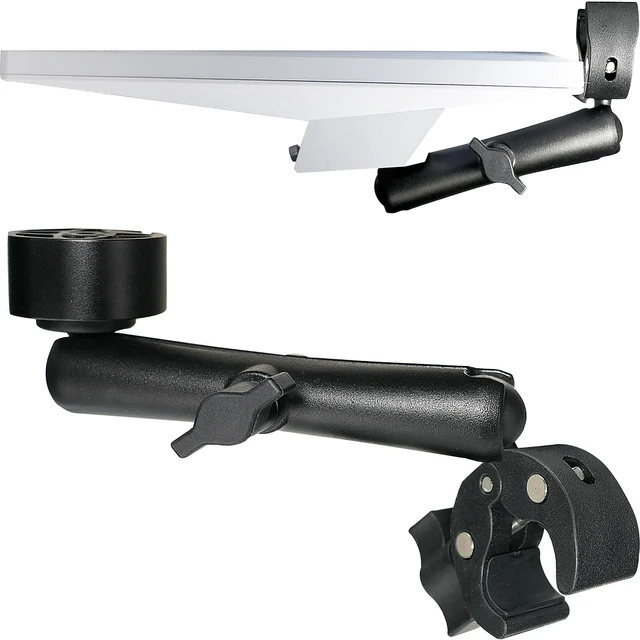 Main image of ORLNK C1 Starlink Mini Mount Ladder Pole Clamp for RV Camper Van Yacht Boat 360° Flexible, Ultra-Low-Profile Mounting, Extended Arm (5.91"/15cm Arm)