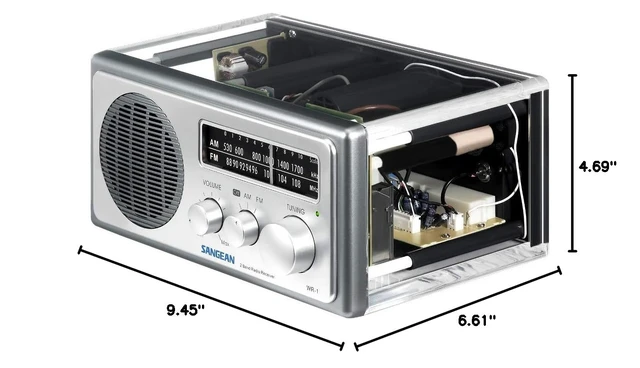 Alt view image 4 of 4 - AM FM Clear Radio